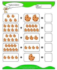 Toplama İşlemi Çalışma Sayfaları